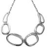 Silvermade Oval Hammered Studs | Timeless Elegance | 3.5cm x 2.5cm Dimensions - Image 2