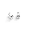 Elegant Silver Kiss Huggies - 1.5cm x 8mm by SilverMade - Image 2