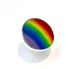 SilverMade Adjustable Rainbow Ring - Elegant Sterling Silver Jewelry for Women - Image 2